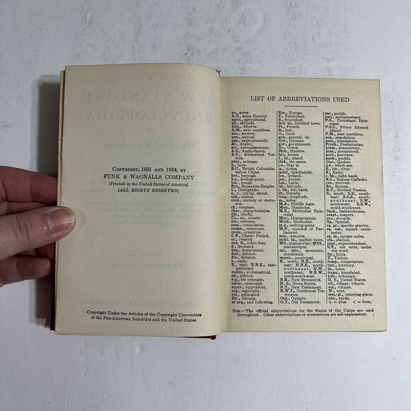 Funk and Wagnalls New Standard Encyclopedia 1931 1934 Vol IX De Forest to Dumont - Picture 7 of 14